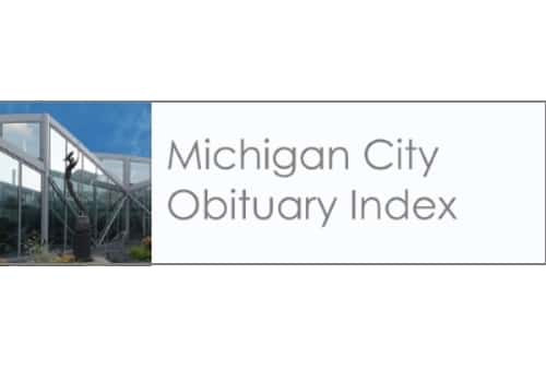 Michigan City Obituary Index