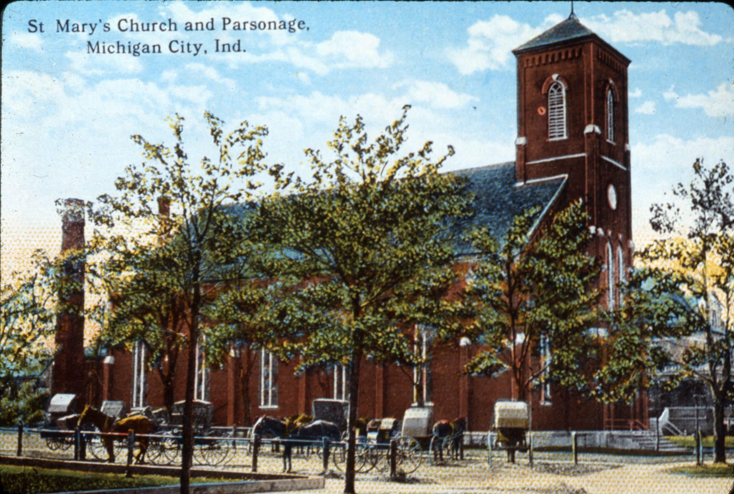 St. Mary's Church postcard