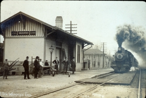 Wanatah train depot