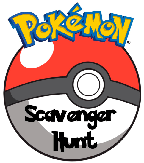 Pokemon scavenger hunt