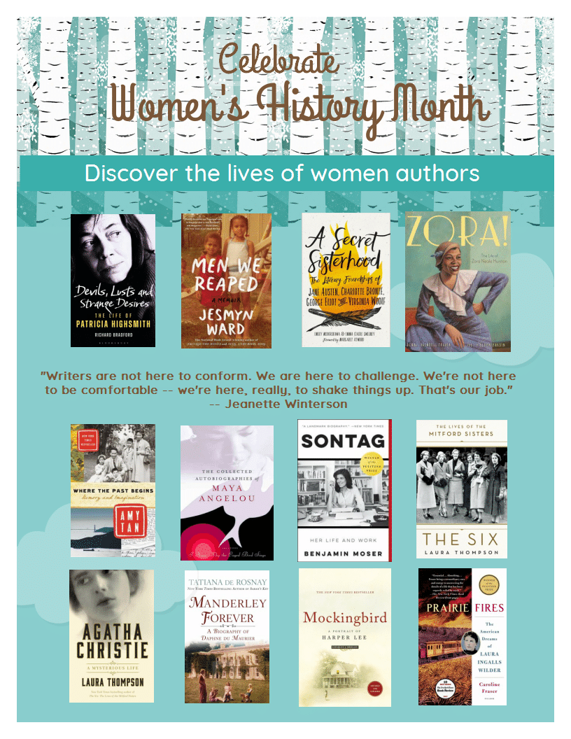 Discover the lives of women authors