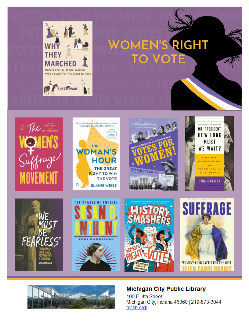 Women's Right to Vote - books