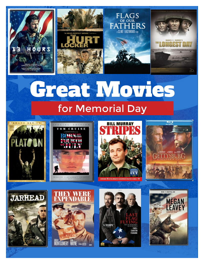 Great Movies for Memorial Day