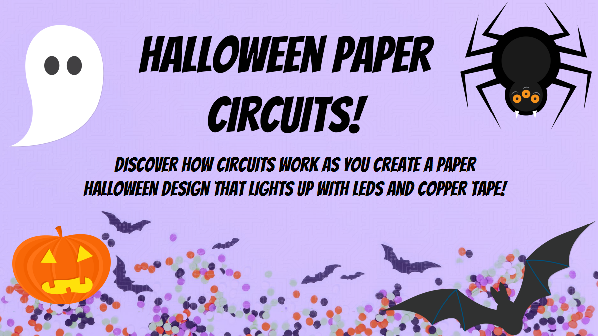 Halloween Paper Circuits