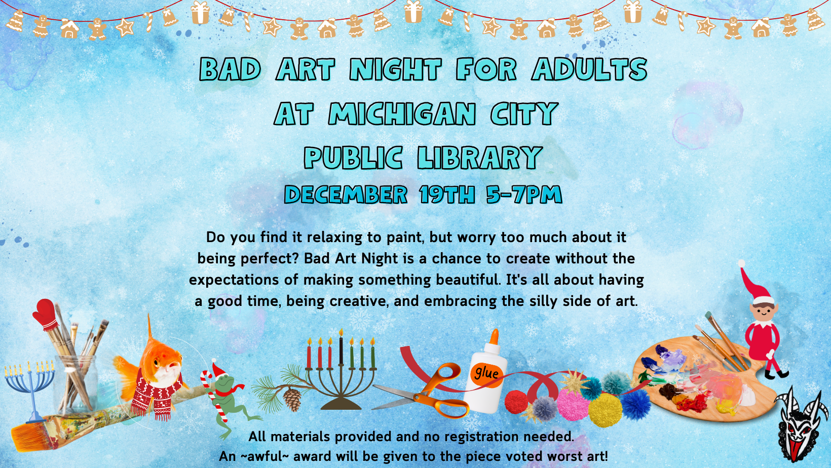 Bad Art Night for Adults - Michigan City Public Library