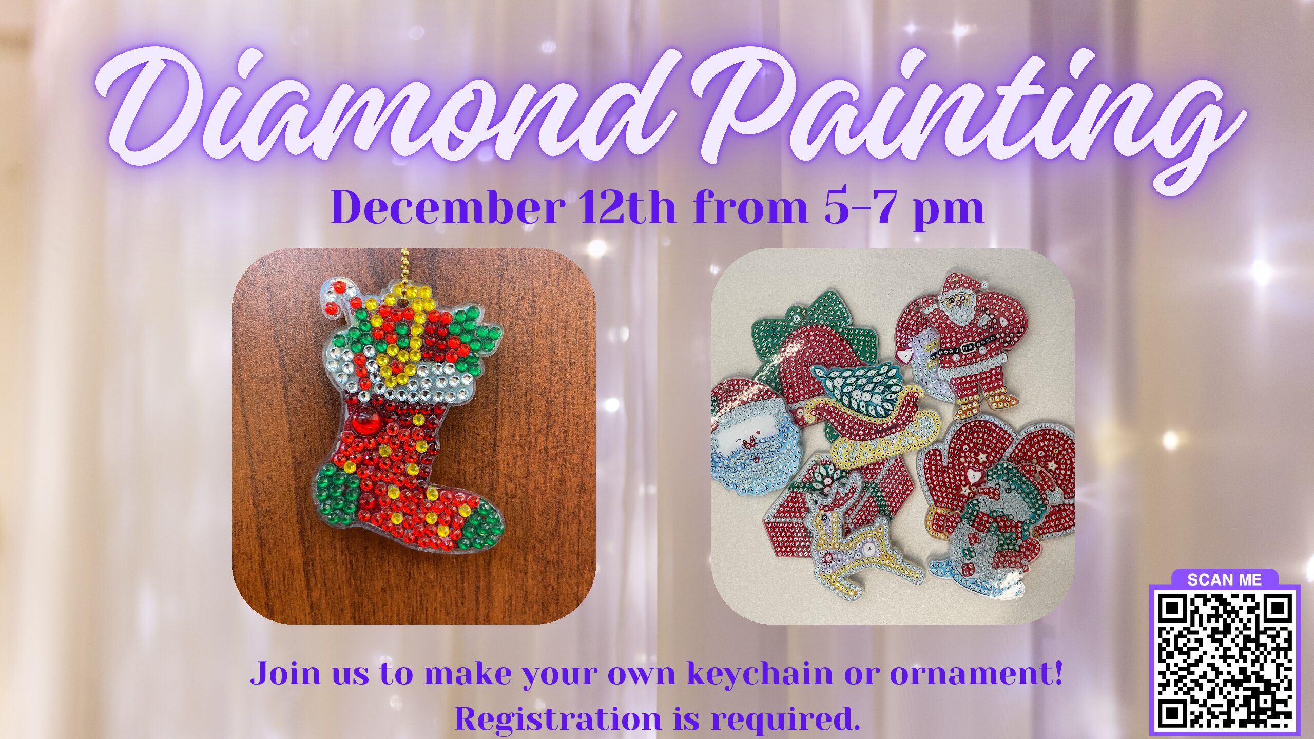 EVENT FULL: Diamond Painting for Adults - Michigan City Public Library