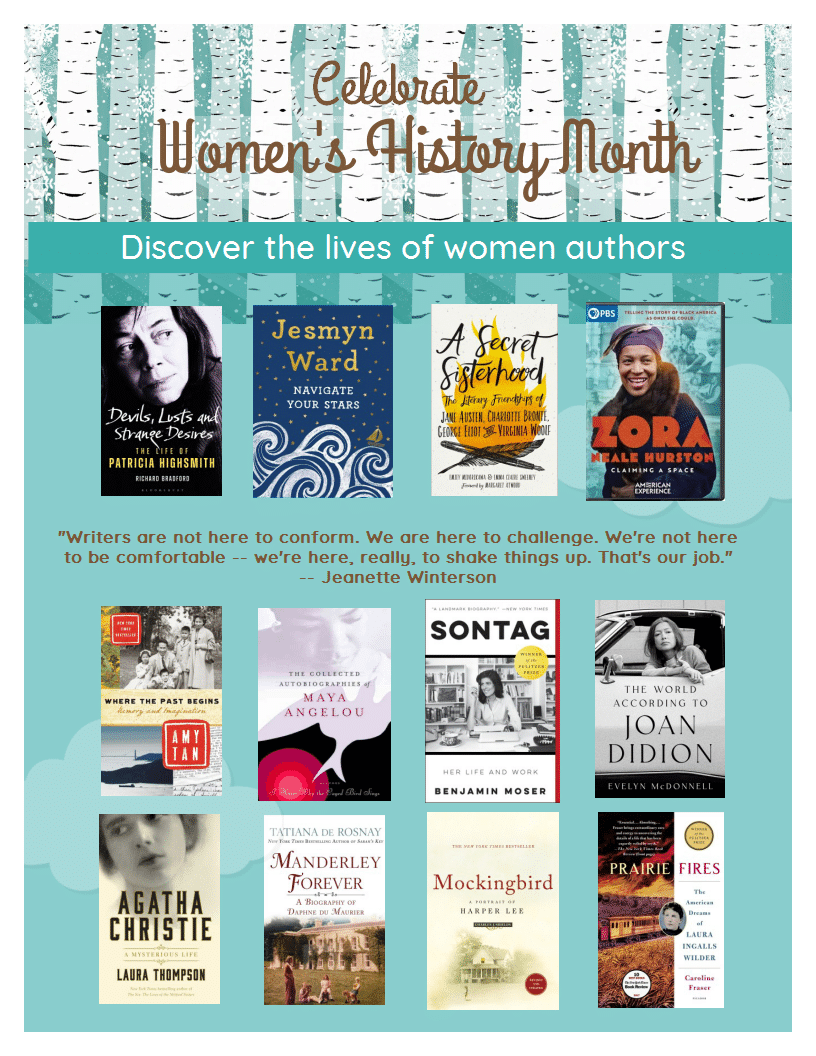 Discover the lives of women authors