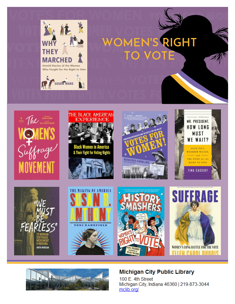 Women's Right to Vote - books