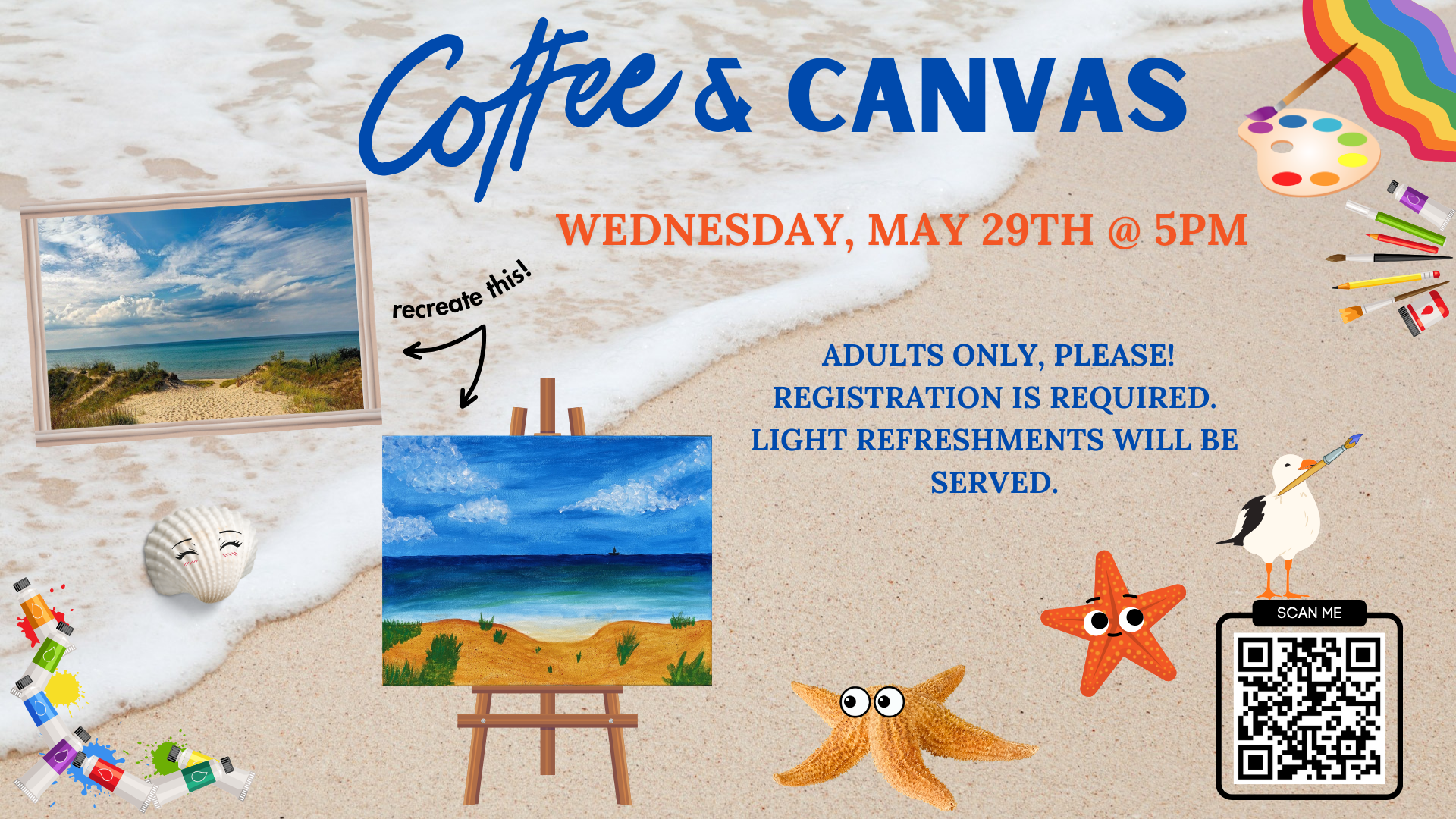 Adult Coffee & Canvas